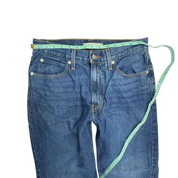 Levis '94 Baggy Jeans Women Size 30 Loose Straight 100% Cotton Factory Distress - Picture 12 of 16